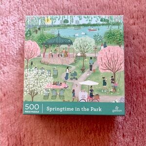 BRAND NEW Springtime in the Park 500-Piece Puzzle